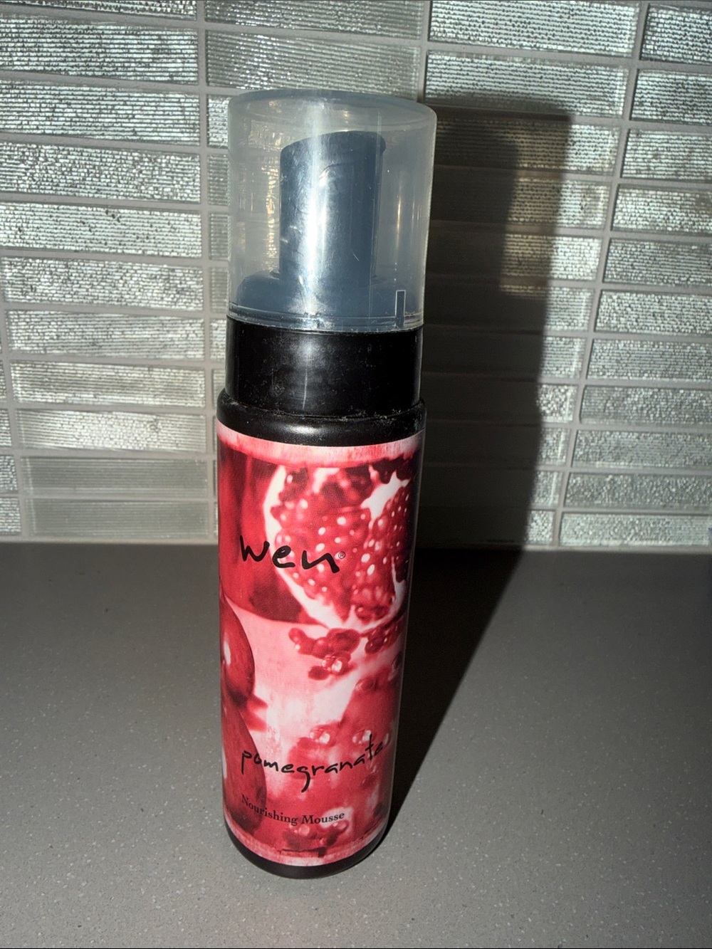 WEN Pomegranate Nourishing Mousse – Red Bottle